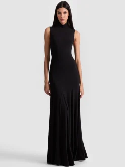AUGUSTA OPEN BACK MAXI DRESS