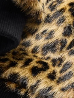 BECKY REVERSIBLE FAUX FUR BOMBER JACKET