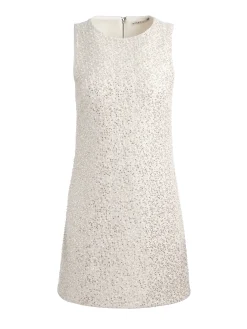 CADE EMBELLISHED TWEED MINI DRESS
