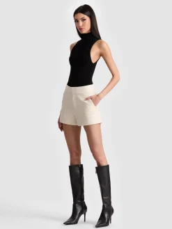 CADY LEATHER SHORT