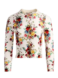 CARSON PRINTED CARDIGAN