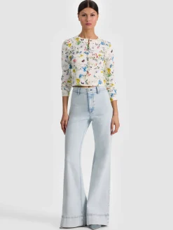 CARSON PRINTED CARDIGAN
