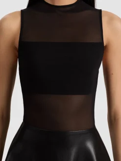 CHARA VEGAN MINI DRESS