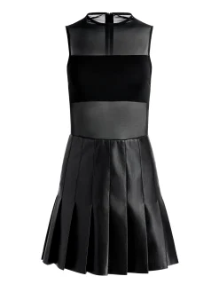 CHARA VEGAN MINI DRESS