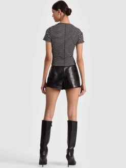 CINDY CROPPED TEE