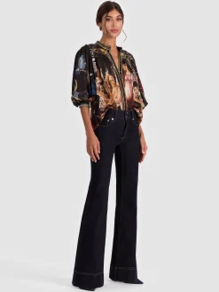CORA BUTTON DOWN BLOUSE