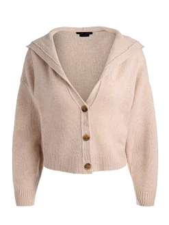 COREY HOODED CASHMERE CARDIGAN