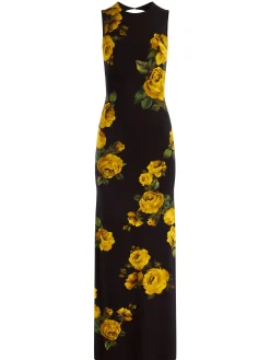 DELORA OPEN BACK MAXI DRESS