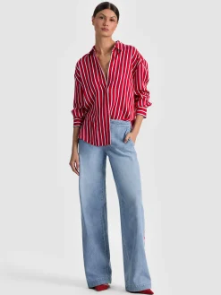 DIMITRA OVERSIZED BUTTON DOWN