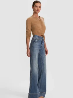 DOLLIE BRUSHED CASHMERE CARDIGAN
