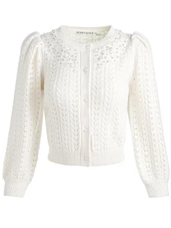 DORIS EMBELLISHED CARDIGAN
