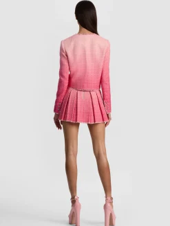 DUMONT EMBELLISHED TWEED JACKET