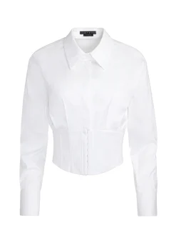 EDIE CORSET BUTTON DOWN