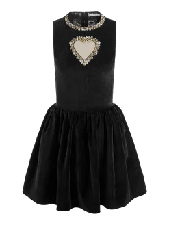 ELLA VELVET MINI DRESS