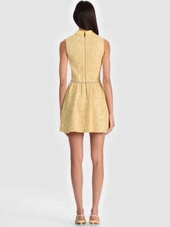 ELLIS EMBELLISHED MINI DRESS