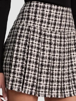 EMILIE TWEED MINI SKIRT
