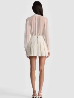 EMILIE TWEED MINI SKIRT