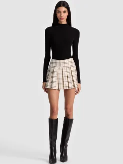 EMILIE TWEED MINI SKORT