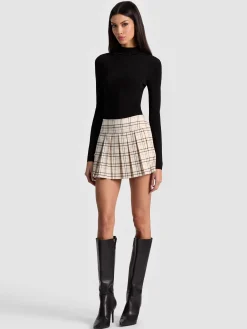 EMILIE TWEED MINI SKORT