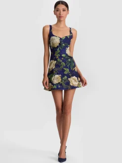 EVE EMBELLISHED MINI DRESS