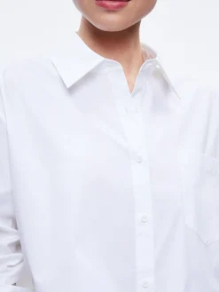FINELY CROPPED BUTTON DOWN