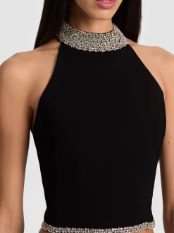 GATZ EMBELLISHED TOP