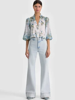 ILAN BUTTON DOWN BLOUSE