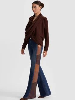 JULES CASHMERE DRAPED PULLOVER