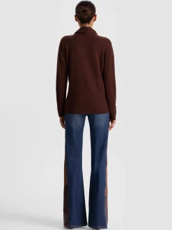 JULES CASHMERE DRAPED PULLOVER