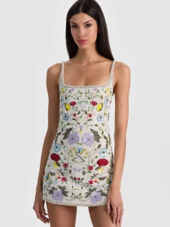 JULIA EMBELLISHED MINI GOWN