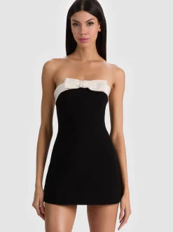 KATYA SCULPTED BOW ROMPER