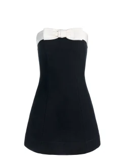 KATYA SCULPTED BOW ROMPER