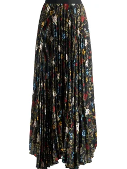 KATZ PLEATED MAXI SKIRT