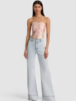 KELCEY STRAPLESS VEST