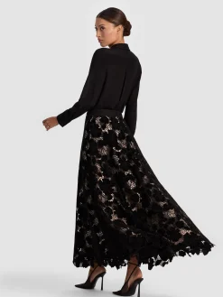LORENA LACE MAXI SKIRT