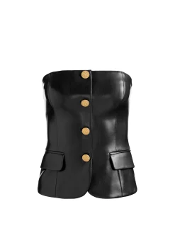 MADISON VEGAN BUSTIER TOP