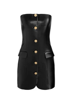MADISON VEGAN MINI BLAZER DRESS