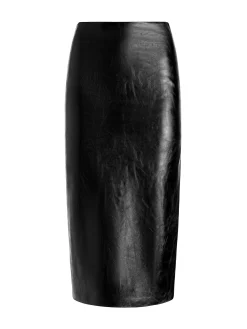 MAEVE VEGAN MIDI SKIRT
