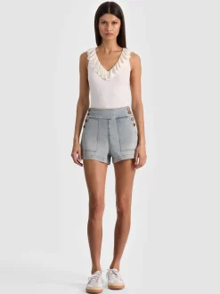 MARNIE RUFFLE TANK