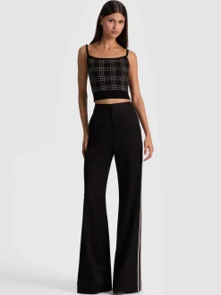 MAUDE PLAID BRALETTE