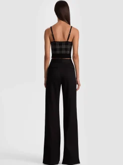 MAUDE PLAID BRALETTE