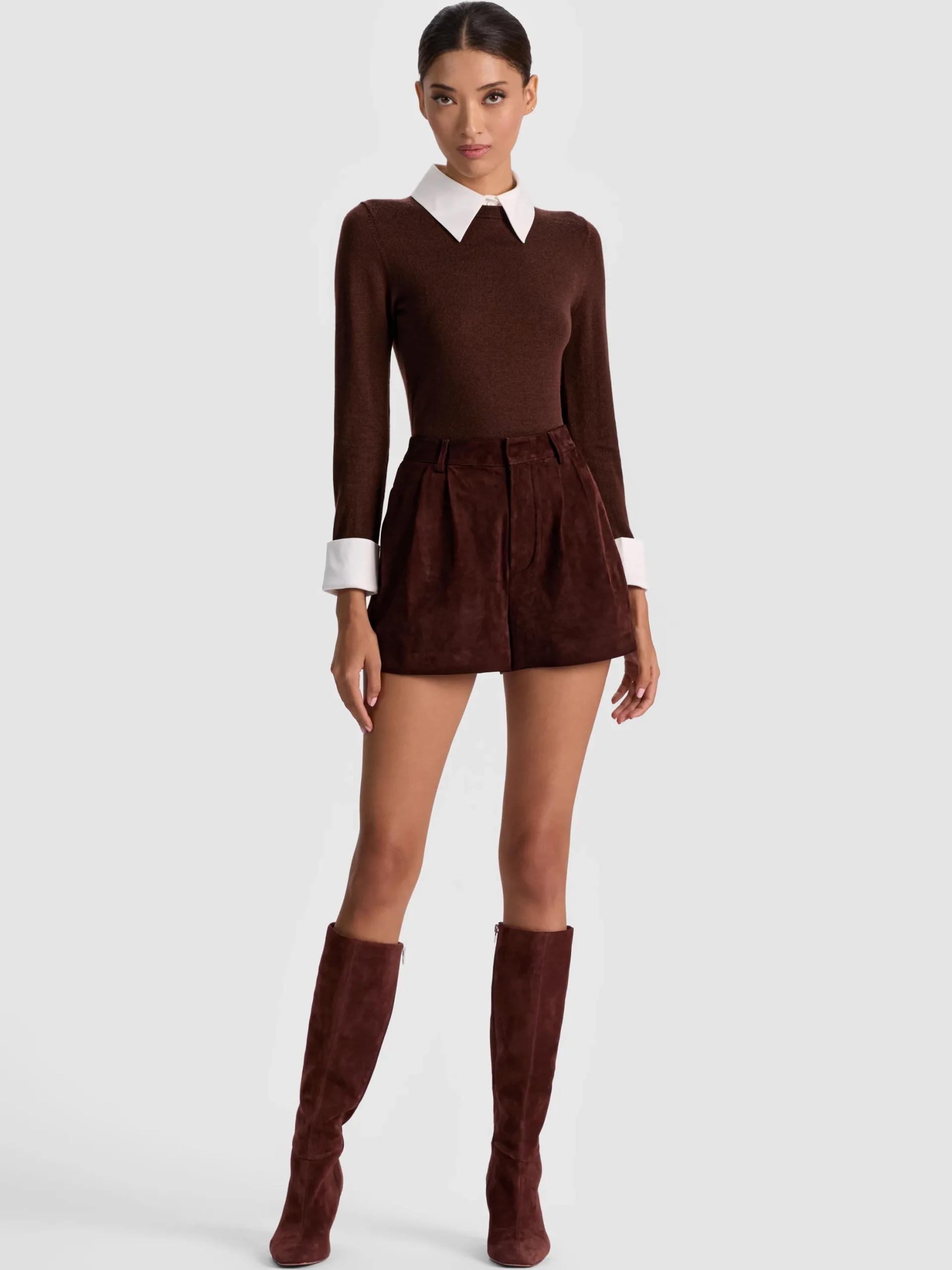 PORLA COLLARED SWEATER