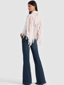 RHEBA LACE TOP