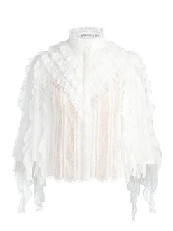 RHEBA LACE TOP