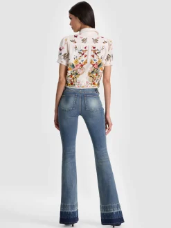 ROSIE CROPPED BUTTON DOWN