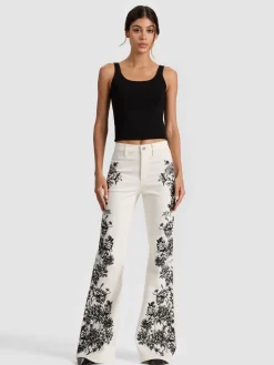 SB EMBROIDERED JEAN
