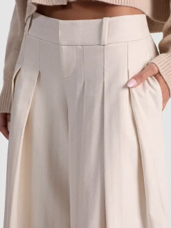 SIMON PLEATED TROUSER