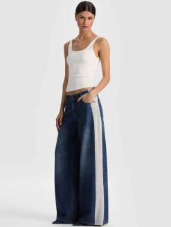 STU SIDE STRIPE JEAN