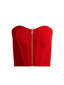 TASHA ZIP FRONT CORSET