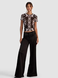 TESS MESH TEE